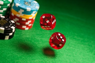 Live dealer table with multiple camera angles